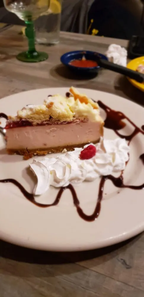 Raspberry Jelly Donut Cheese Cake